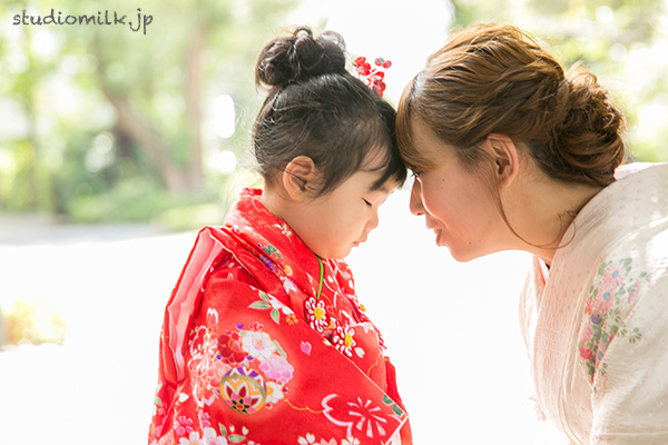 七五三参りで出張撮影！11月の日曜日も撮影できます！