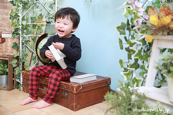 猫ちゃんも一緒に記念写真！