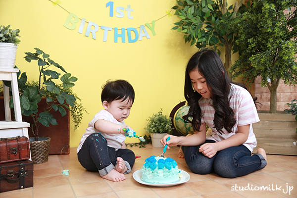 スマッシュケーキフォトで楽しい記念日！
