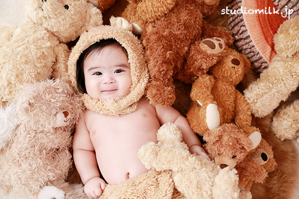 【次回3/30〜4/4開催】くまの着ぐるみで可愛い我が子を写真に残そう♪