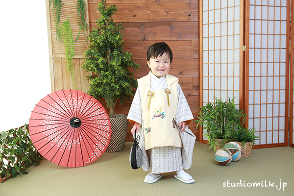 3歳男の子の七五三記念！5月末まで早割やってます！