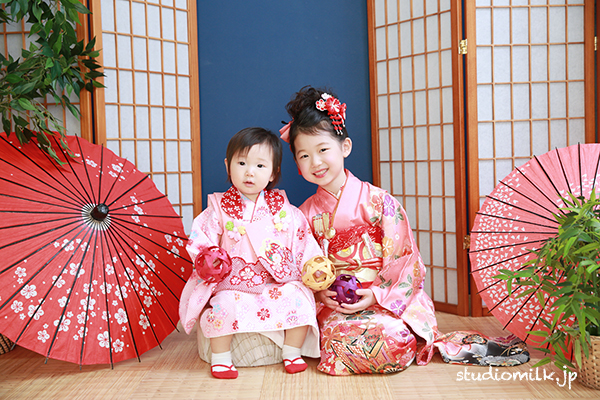 【前撮り後撮り出来ます！】7歳七五三の記念撮影♡