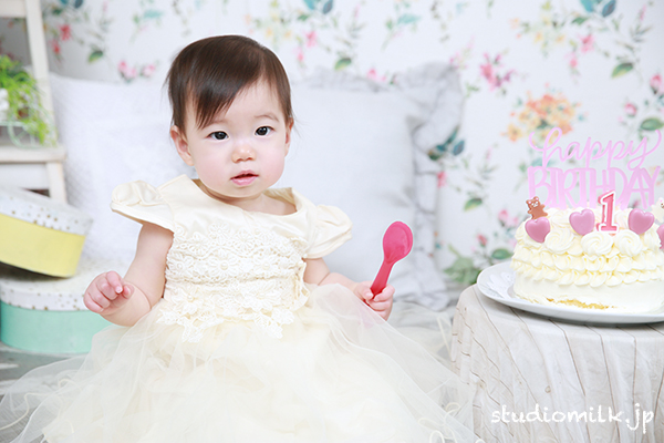 ファーストバースデーをスマッシュケーキでお祝いしよう！