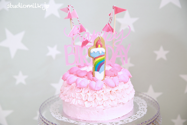 お誕生日にはスマッシュケーキ撮影でお祝いしよう♡