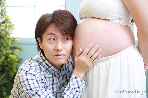 ワンちゃんも一緒にマタニティフォト！