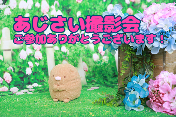 6月16日あじさい撮影会にご参加ありがとうございました！